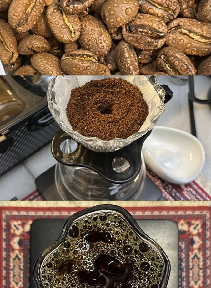 دروب شنطة القهوه المختصة حقيبة ادوات القهوة V60 المختصة الة قهوة طقم يحتوي على 13 قطع - Image 5