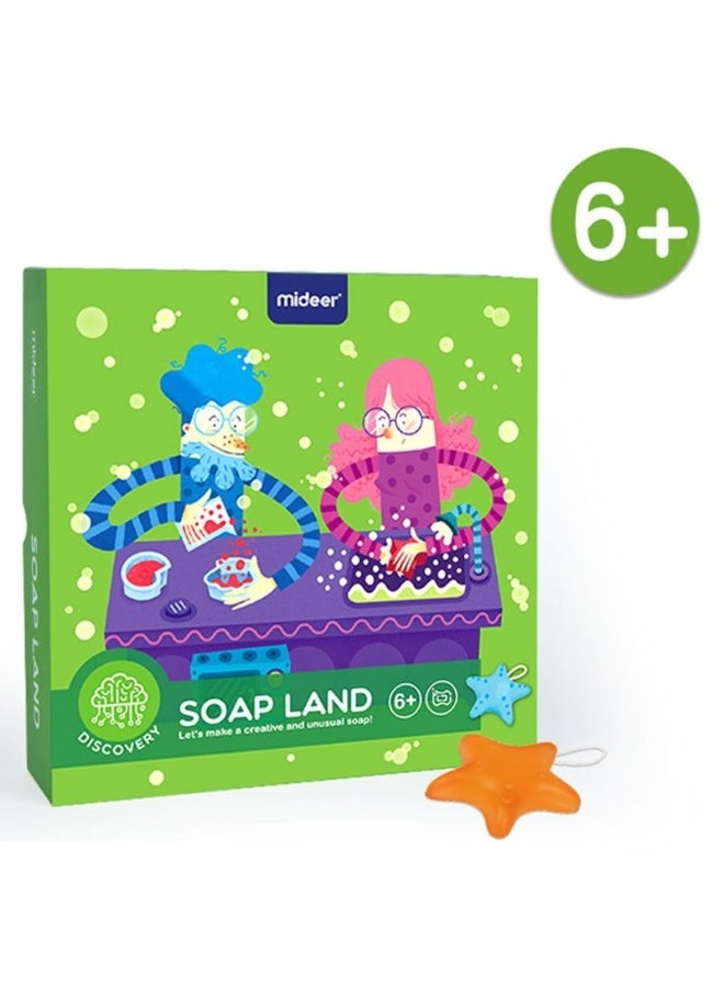 MiDeer Soap Making Kit for Kids – DIY Soap Craft Science Kit, Creative STEM Activity Toy for Children, Fun Hygiene Learning Craft Set, Educational DIY Toy Gift for Kids Age 8+ - Image 1