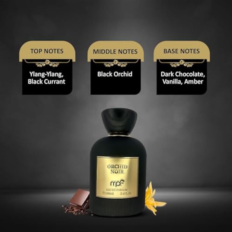 MPF Orchid Noir Eau De Parfum For Unisex 100ml - Image 5