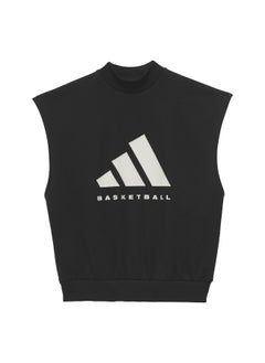 Adidas Adidas One Bb Sl Ss Black Basketball Sweatshirts For Unisex Xs  - Image 1