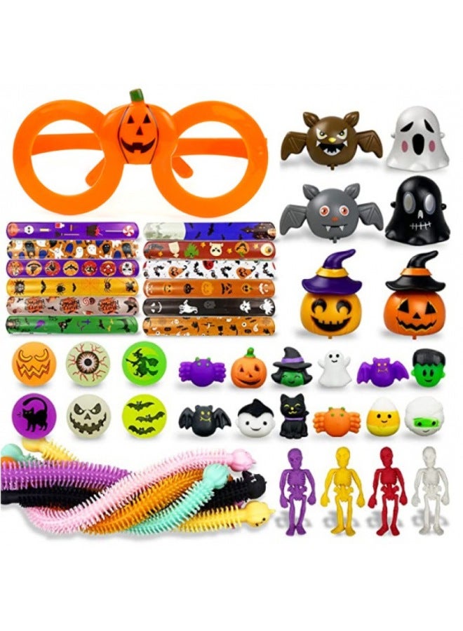 Loquat Party Classroom Exchange Gift Spider Pumpkin Telescopic Tube Trick  Toy Suit-Color:XT-14 - Image 2