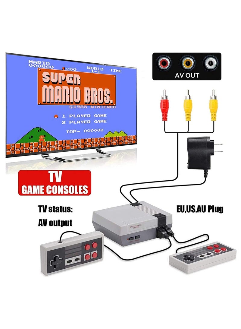 Classic Retro Game Console with AV Output, 620 Built-in Classic Video Games, Suitable Birthday Gift for Kids and Nostalgia Lovers  - Image 4