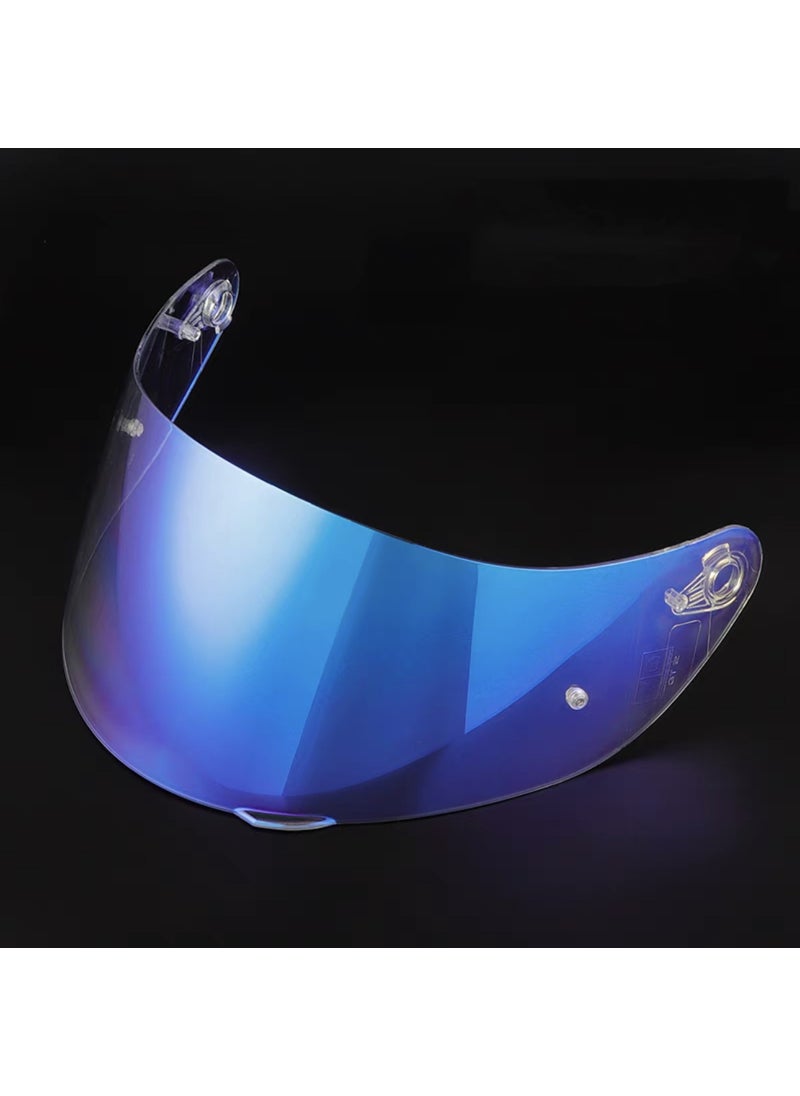 Generic - AGV K1 K3SV K5 Helmet Visor Fog-Resistant Pinlock Aurora blue - Image 1