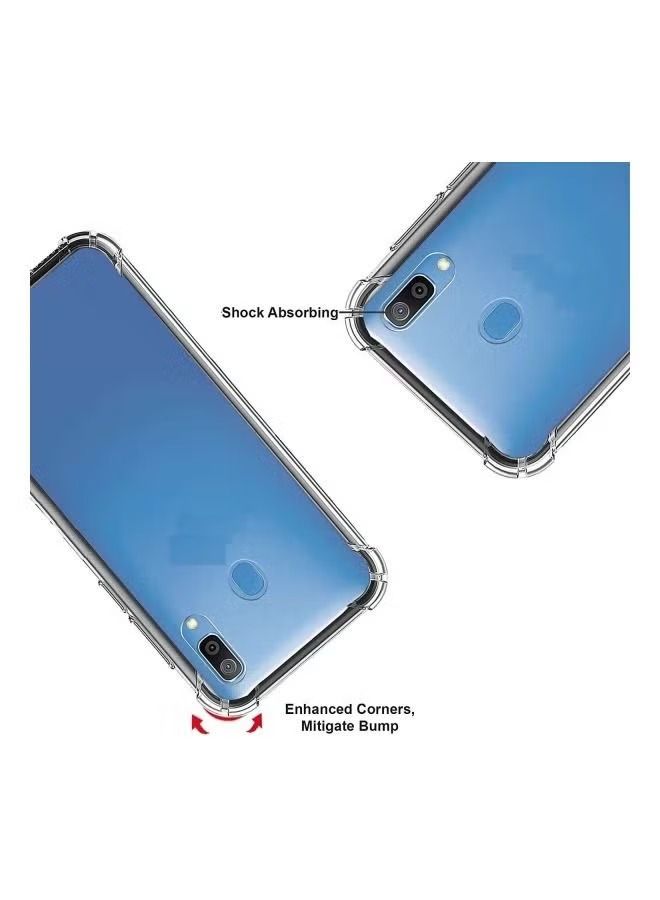 إيف غطاء جراب لهاتف Vivo Y11 (شفاف) | جراب خلفي ناعم مقاوم للصدمات ومقاوم للصدمات من الكريستال الشفاف المصنوع من مادة البولي يوريثان الناعم مع حواف مبطنة جراب Vivo Y11 - Image 2