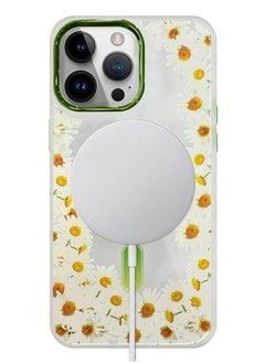 Case for Apple iPhone 14 PRO MAX Floral Design Fashion Flower Compatible with MagSafe & Wireless Charging Cover GREEN - pzsku/Z9C7F2D3733861C7A47EBZ/45/_/1681661820/03116276-f05f-42e3-917e-734dd156ec33