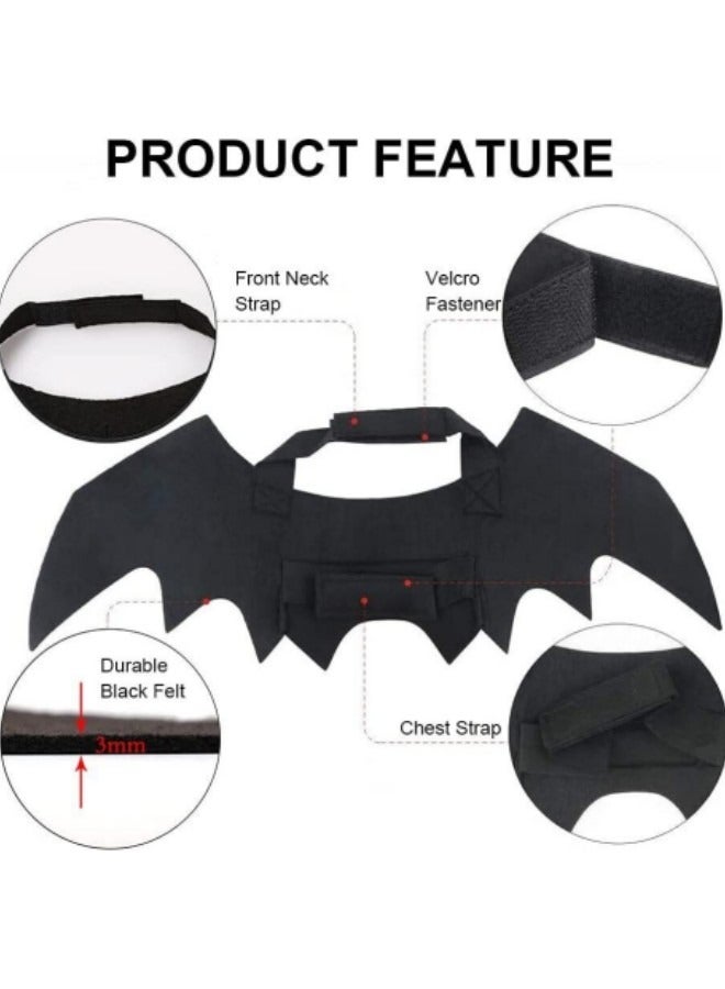 GGEROU باروكة تنكرية للكلاب، أزياء حيوانات أليفة قابلة للتعديل، قبعة شعر مضحكة للكلاب الصغيرة والمتوسطة والكبيرة - Image 4