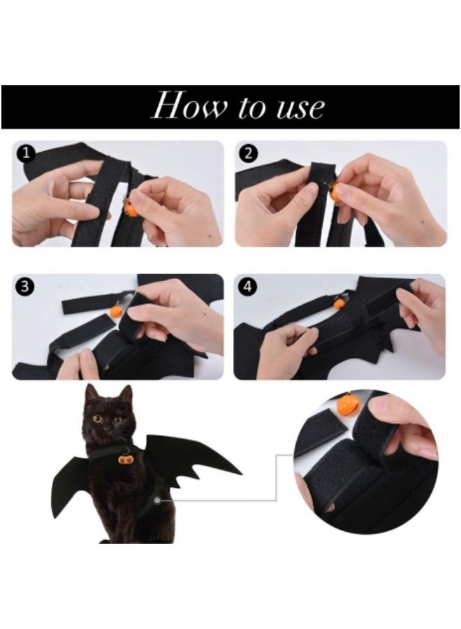 GGEROU باروكة تنكرية للكلاب، أزياء حيوانات أليفة قابلة للتعديل، قبعة شعر مضحكة للكلاب الصغيرة والمتوسطة والكبيرة - Image 5