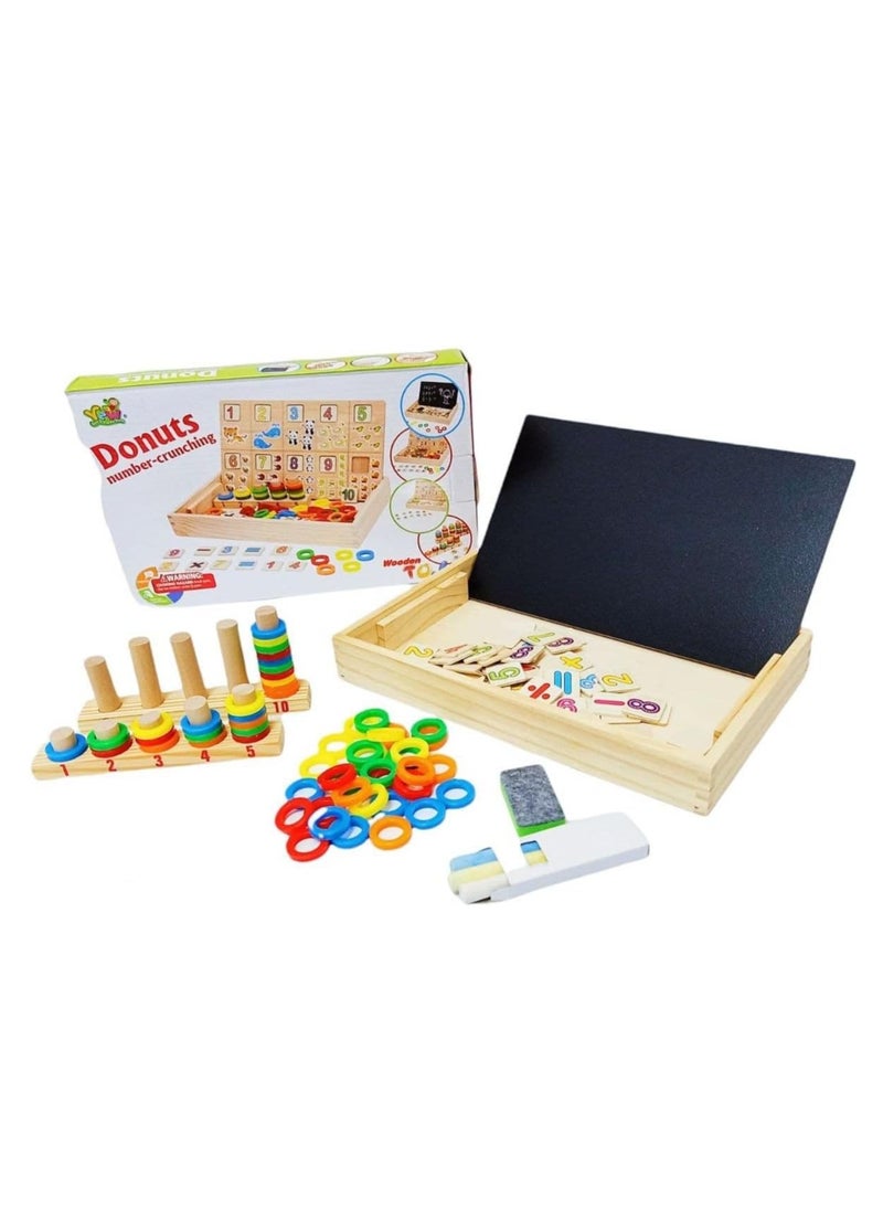Safwa Toys Children's toy, W21-10 numbers and abacus toy + mathematical operations from Al Safwa Toys  - Image 1