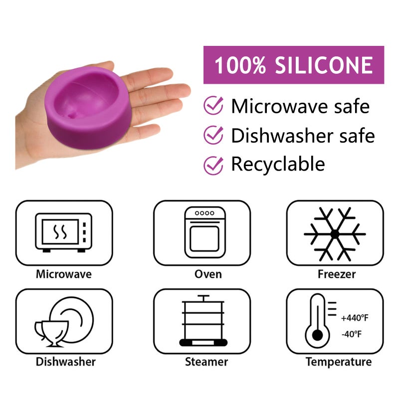 acvcatto Face Silicone Fondant Molds  6 Packs Baby Face Chocolate Silicone Molds for Polymer Clay Doll Face Elf Fairt  Cake Decoration  Cupcake Toppers - Image 3