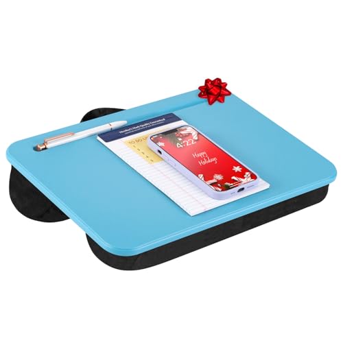 LAPGEAR Compact Lap Desk - Fits up to 15 Inch Laptops - Alaskan Blue - Style No. 43103 - Image 1