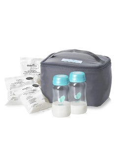 evenflo Insulated Cooler Bag Accessory Kit Grey  - Image 2