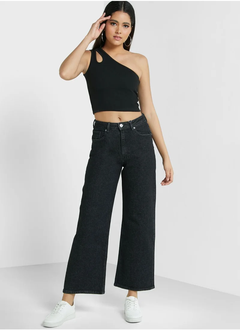 ONLY High Waist Straight Jeans