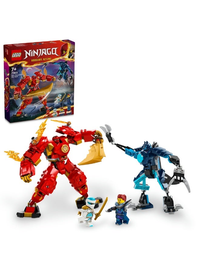 NINJAGO® Kai’s Elemental Fire Mech Toy 71808 (322) Pieces
