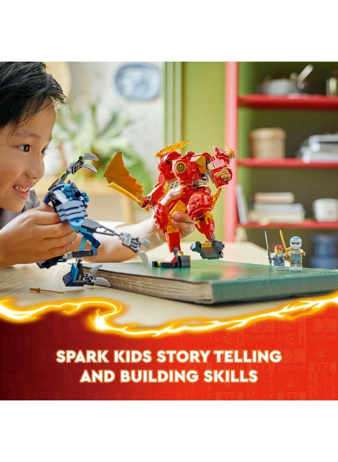NINJAGO® Kai’s Elemental Fire Mech Toy 71808 (322) Pieces