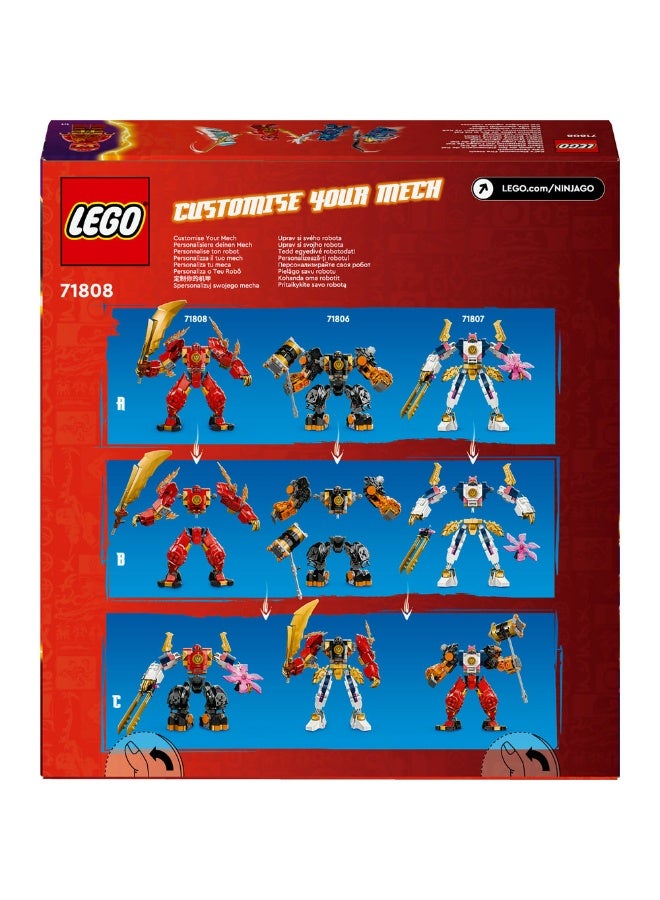 NINJAGO® Kai’s Elemental Fire Mech Toy 71808 (322) Pieces