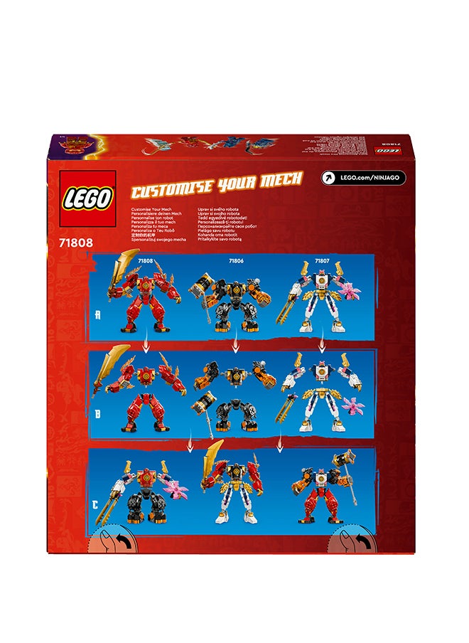LEGO NINJAGO® Kai’s Elemental Fire Mech Toy 71808 (322) Pieces  - Image 3