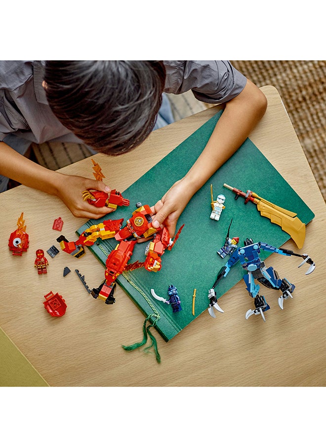LEGO NINJAGO® Kai’s Elemental Fire Mech Toy 71808 (322) Pieces  - Image 4
