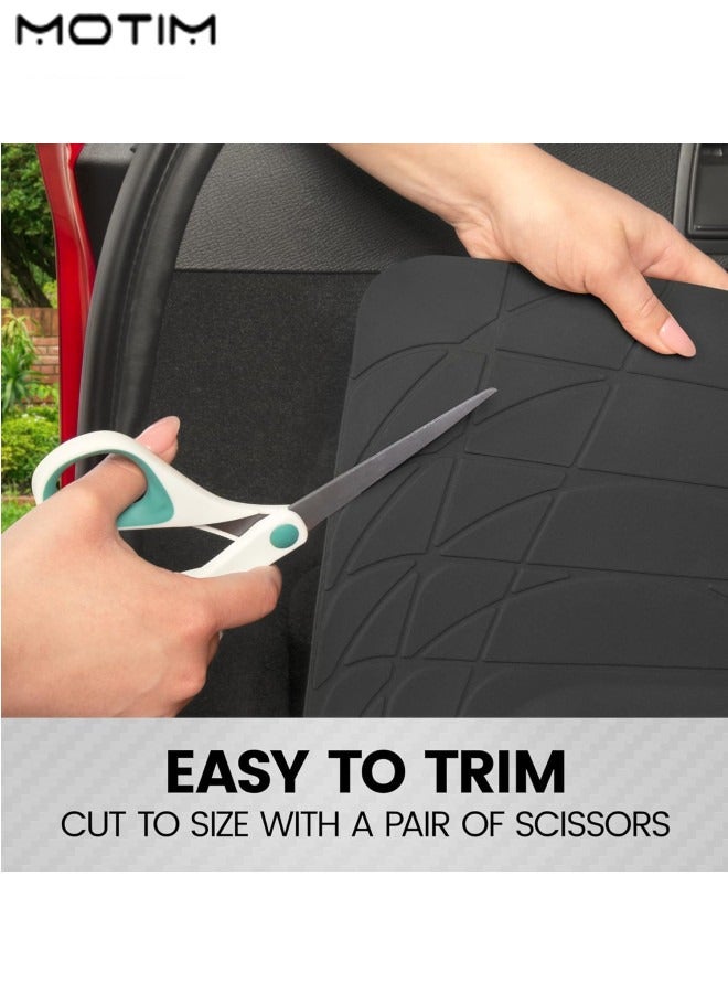 Heavy Duty Car Cargo Liner Trunk Mat 139*112 cm, No-slip Car Back Floor Mat, All Weather Trunk Protection, Universal Fit Car Flooring, Trim To Fit & Durable Protection for Car Suv Sedan