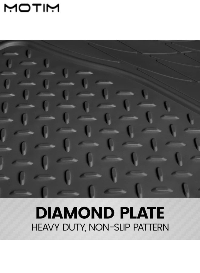 Heavy Duty Car Cargo Liner Trunk Mat 139*112 cm, No-slip Car Back Floor Mat, All Weather Trunk Protection, Universal Fit Car Flooring, Trim To Fit & Durable Protection for Car Suv Sedan