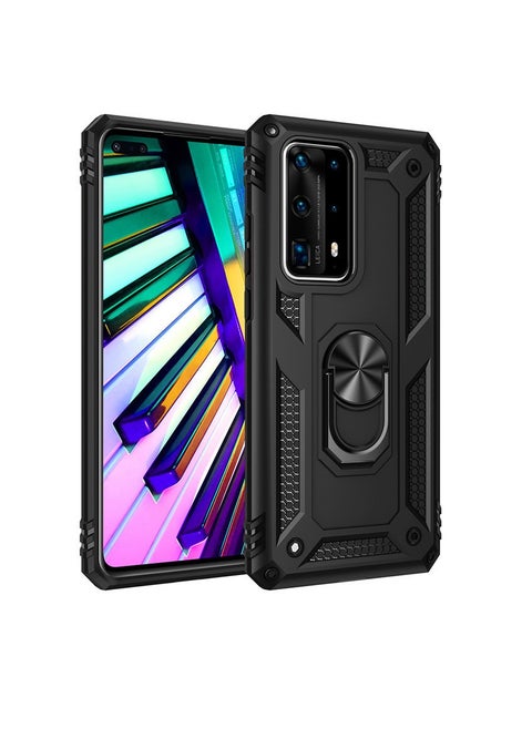 Huawei P40 Pro Phone Case, Double Layer Hybrid Hard Armor Drop Resistant Phone Case for Huawei P40 Pro