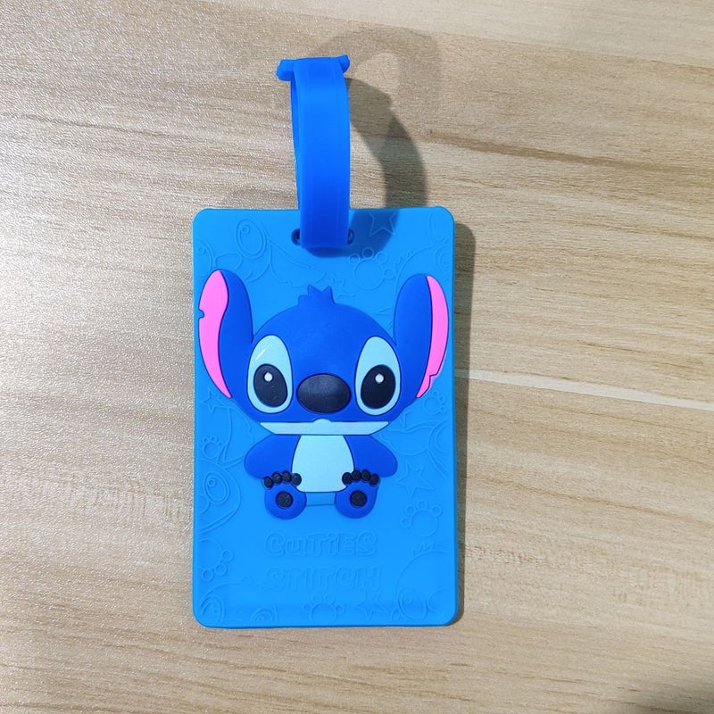 Creative PVC Luggage Tags Cartoon Suitcase ID Little boy 