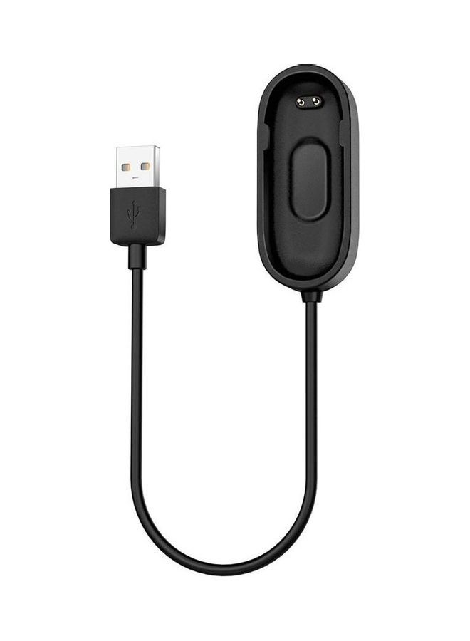 NIBEMINENT Usb Smartwatch Charging Cable For Xiaomi Mi Band 4 Black  - Image 1