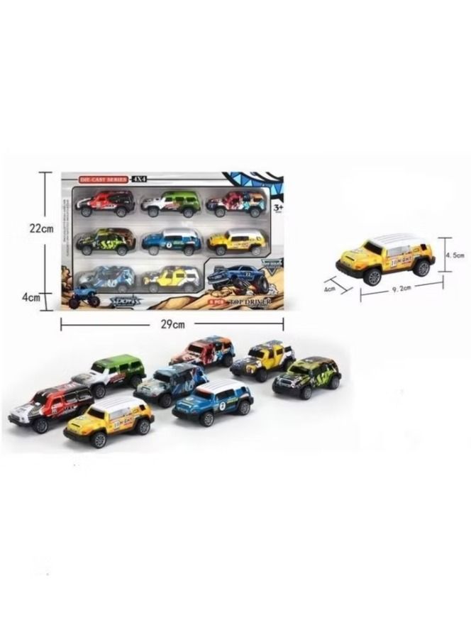 8-piece Die Cast Vehicle Set