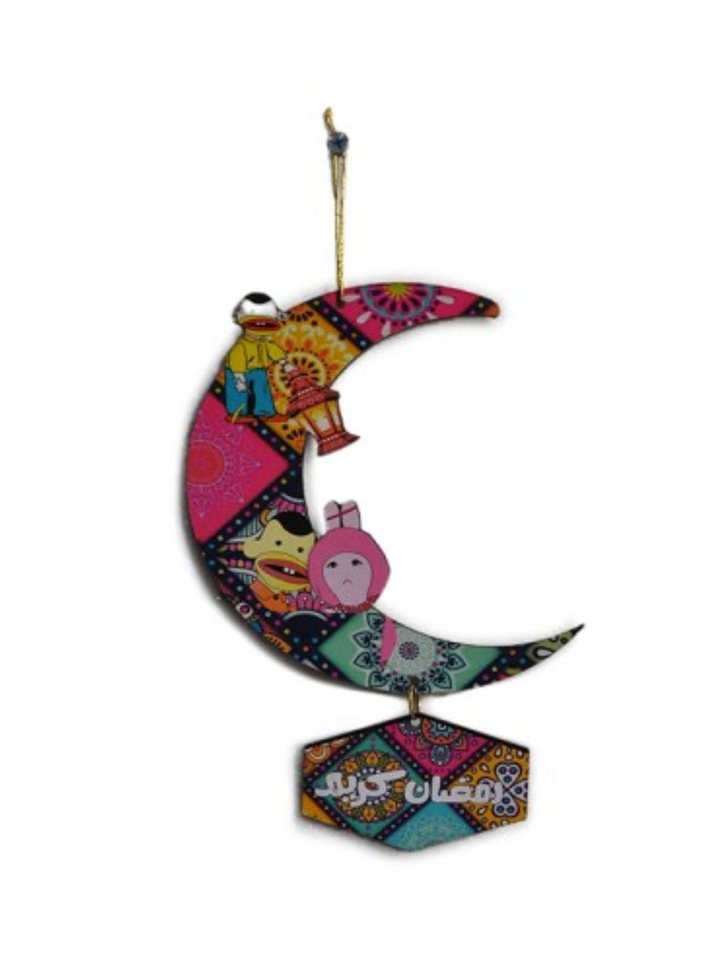 ويفي تعليقة حائط هلال رمضان ملون (اشكال مختلفة) - Image 4