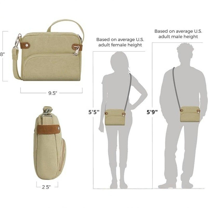 2025 Women's Fashion Crossbody Shoulder Bag Large Capacity Denim Handbag - Image 2