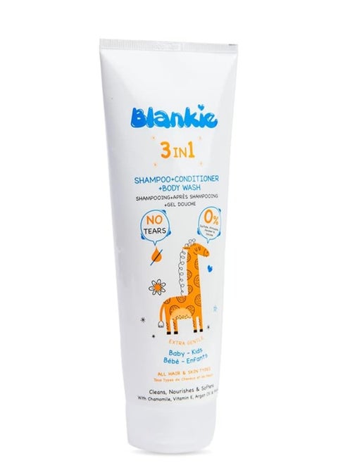 3 in 1 Shampoo + Conditioner + Body wash 200 ml