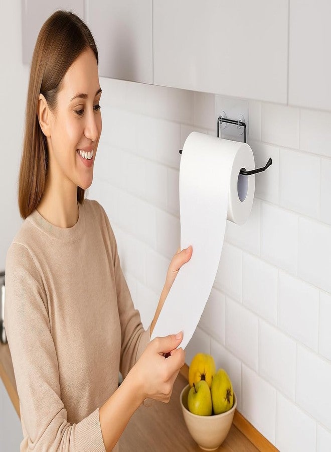 Decobuy Self Adhesive Napkin Holder for wash Basin Hand Towel Holder/Hanger for Bathroom Accessories Multipurpose Organiser - Pack of 2 - Image 5