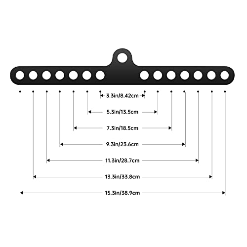 VOHYOV Fitness Home Pulley System Gym Accessories Spreader Bar Multi Grip Wide Lat Pull Down Bar D Handle Cable Bar Rope Attachments Cable Machine for Back Strength Train Functional Trainer Attachment - Image 3