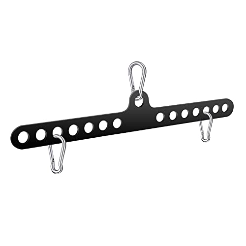 VOHYOV Fitness Home Pulley System Gym Accessories Spreader Bar Multi Grip Wide Lat Pull Down Bar D Handle Cable Bar Rope Attachments Cable Machine for Back Strength Train Functional Trainer Attachment - Image 1