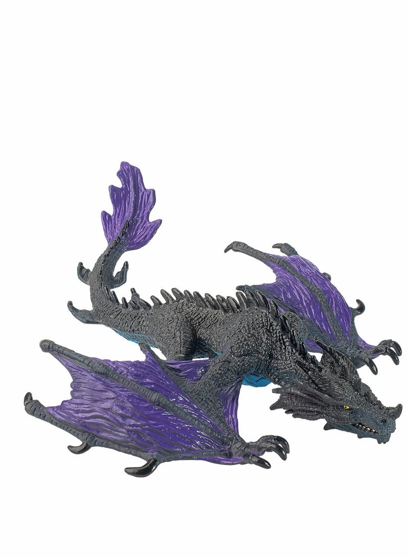 SYOSI 7.87 x 7.08 x 3.15 Inches Realistic Dragon Figurine Plastic Flying Dragon Model for Home Decoration - Image 1