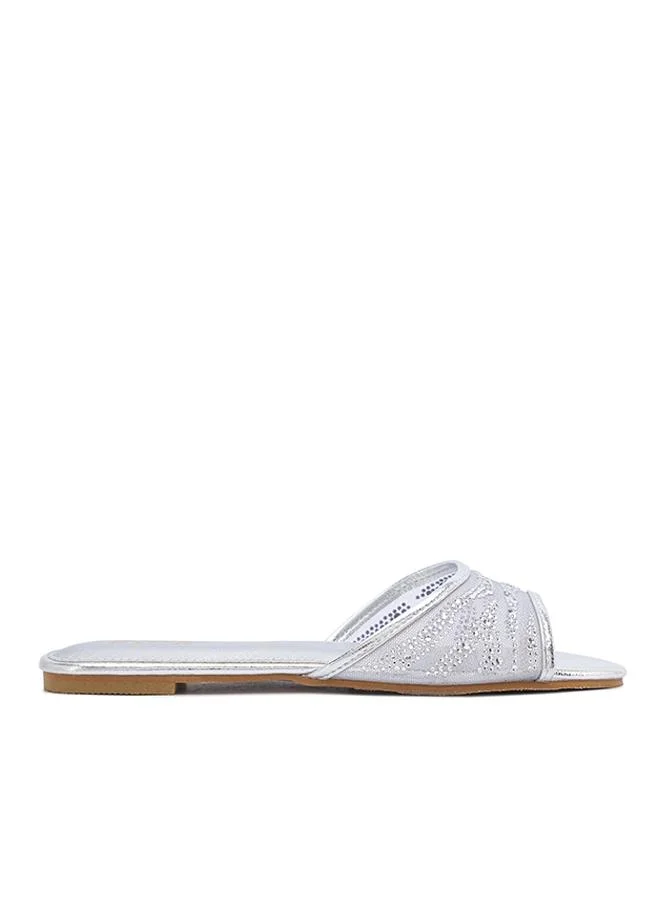 FYOR Sparkle Mesh Flat Sandal MY 410