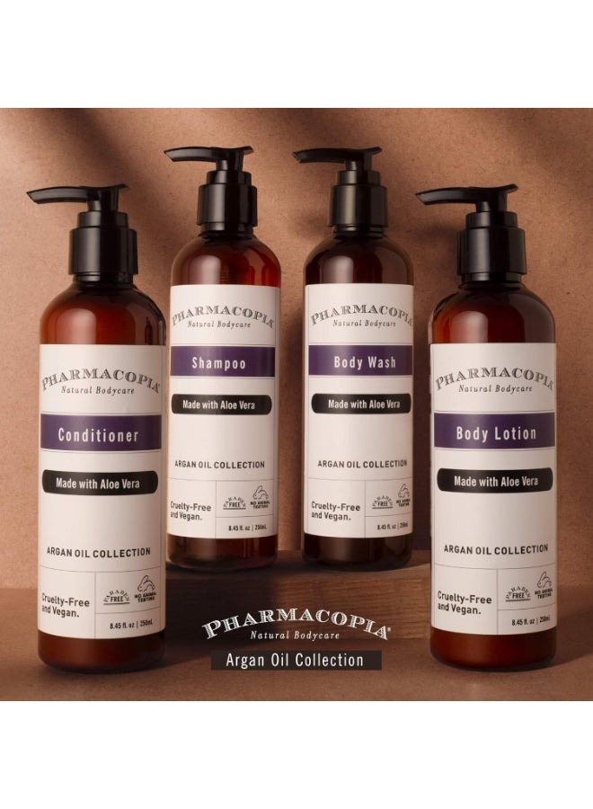 KIMIRICA Pharmacopia Refreshing Summer body wash with the goodness of Argan Oil & Aloe Vera | 100% Vegan and Paraben Free Deep cleanses Body Wash (All Skin Type) (Lilac, 250ml) - Image 5