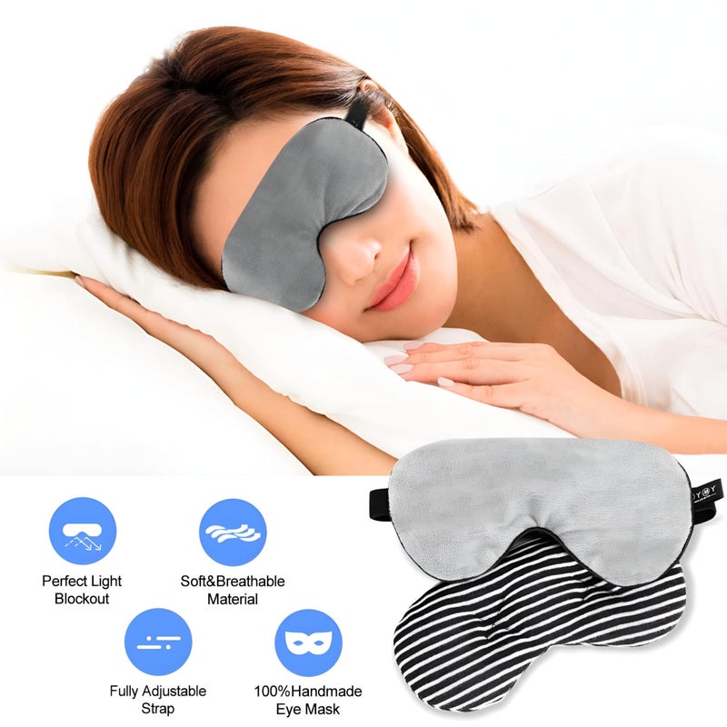 Migraine Relief Eye Mask - Sleep Solution for Headache and Sinus Pain Relief, Alleviates Puffy Eyes, Available in Various Colors - Image 4