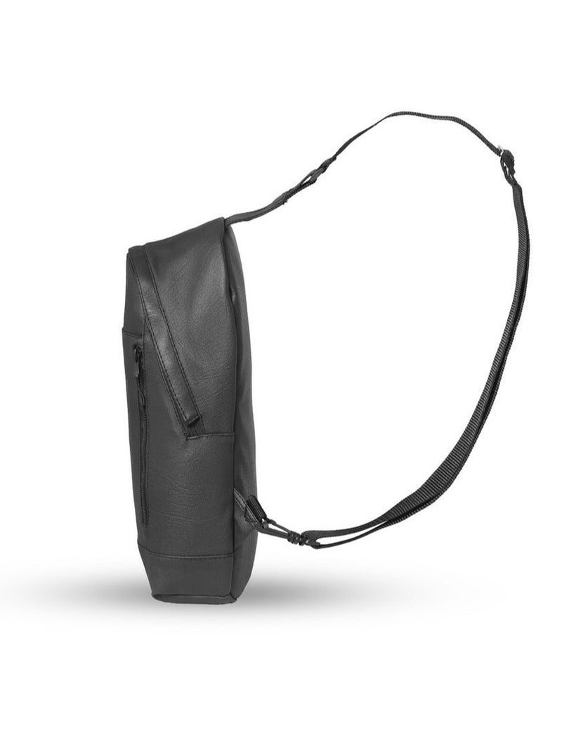Ar supply Ar Bullet by Arij Bags | Crossbody Chest Bag, Main Compartment, Front and Back Pockets, Inner Pocket, Daily Use and Outings (35 × 18 × 10 cm) (Black) - Image 5