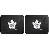 FANMATS FANMATS NHL Toronto Maple Leafs Vinyl 2-Pack Utility Mats - Image 1