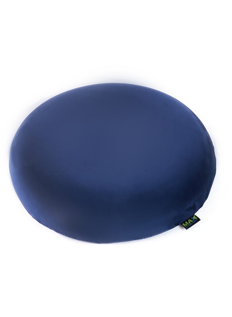 Max Comfort Medical Hemorrhoid Seat Cushion for Hemorrhoids and Lower Back Pain, High Quality American Foam Hemorrhoid Pillow, Blue - Image 1