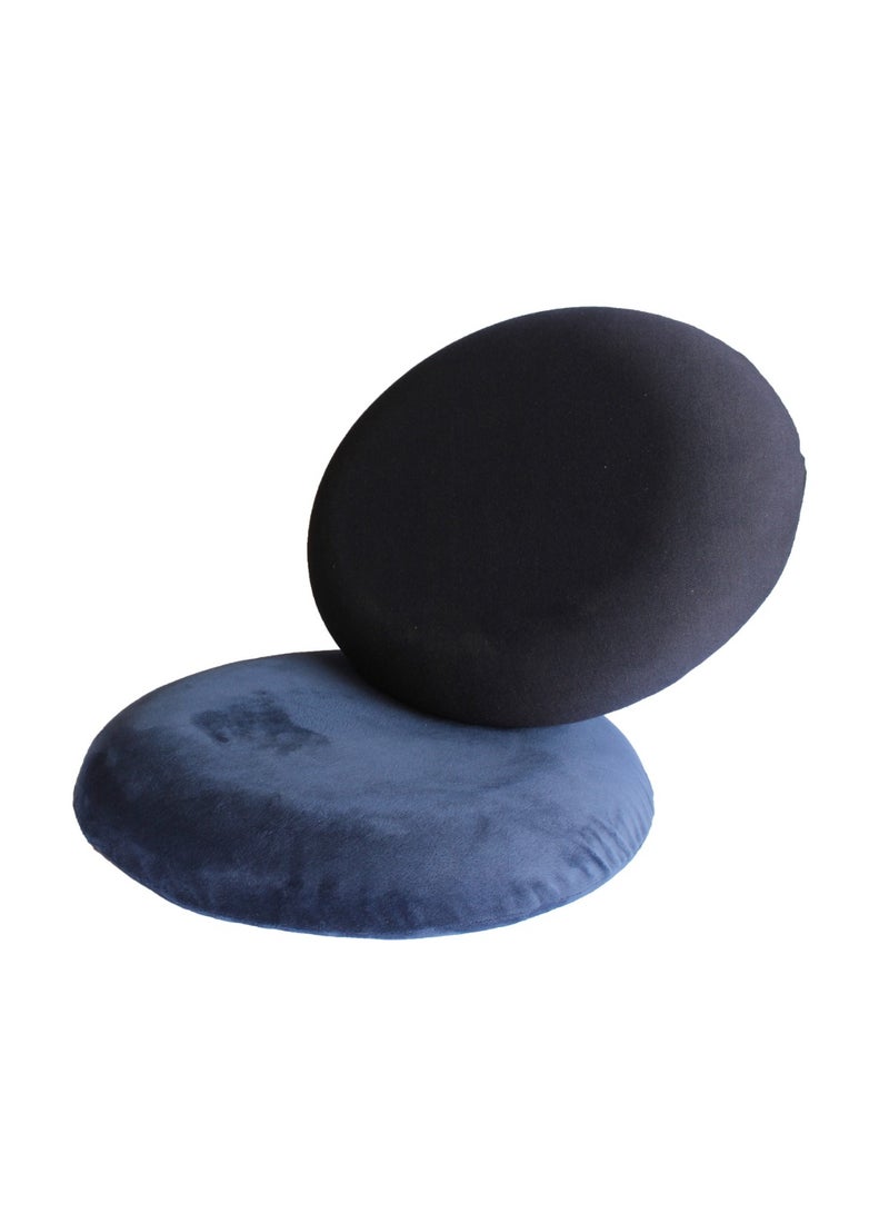 Max Comfort Medical Hemorrhoid Seat Cushion for Hemorrhoids and Lower Back Pain, High Quality American Foam Hemorrhoid Pillow, Blue - Image 3