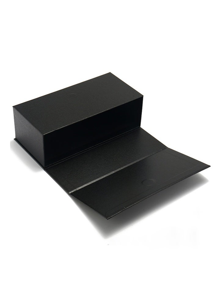 3 قطع حقيبة نظارات ناعمة، حقيبة نظارات شمسية محمولة خفيفة الوزن، حقيبة نظارات من جلد PU (أسود)