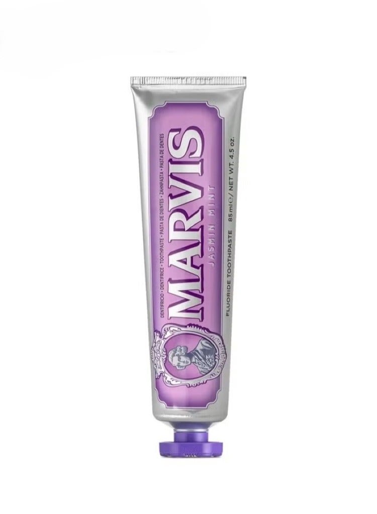 Marvis Jasmin Mint Toothpaste 85ml – Luxurious Italian Toothpaste with Floral Mint Fusion - Image 1