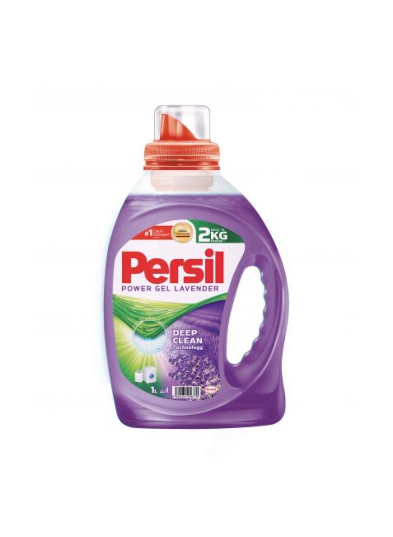 Persil Detergent Power Gel Lavender Scent 1Ltr