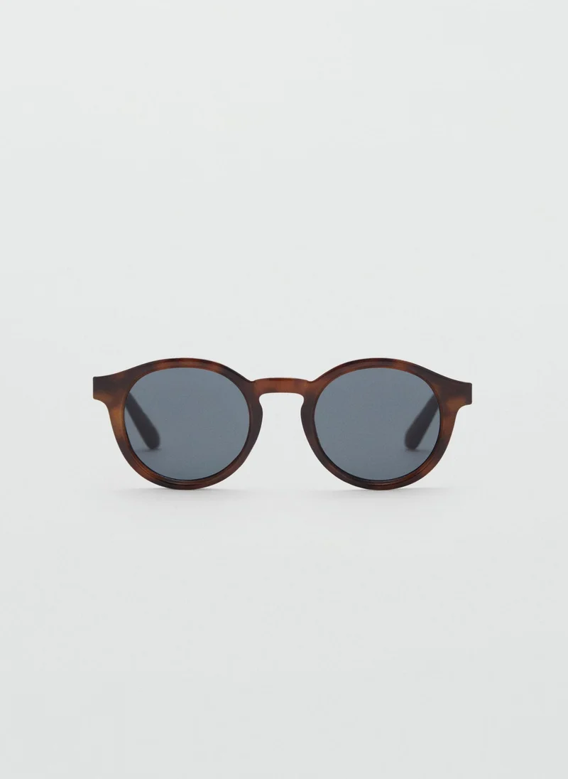 مانجو مان Round-Framed Sunglasses