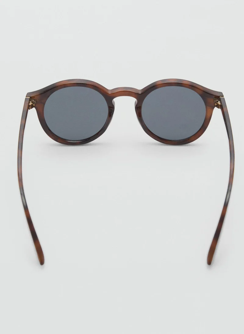 مانجو مان Round-Framed Sunglasses