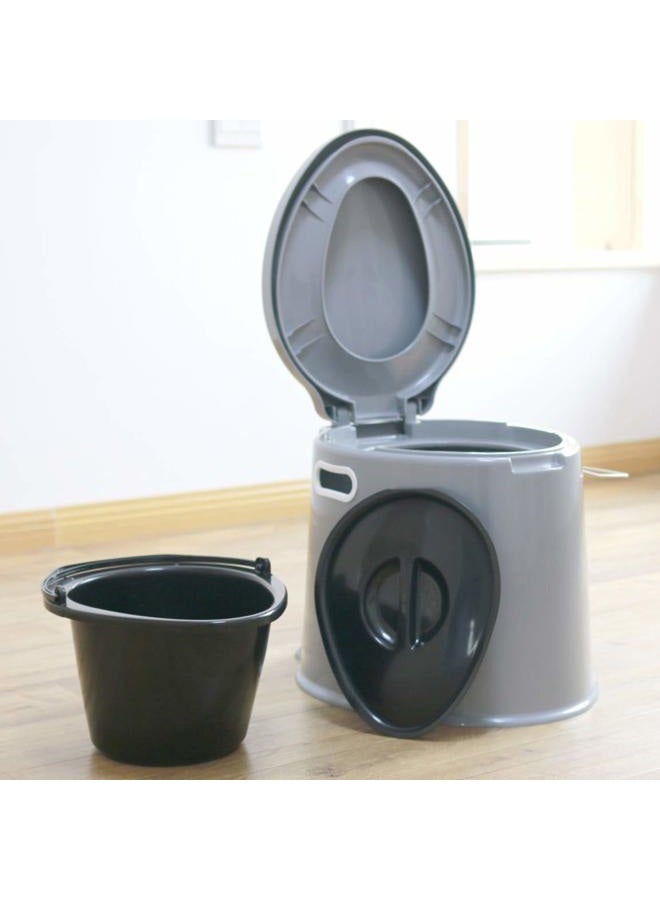 PLAYBERG Portable Travel Toilet with Pop Up Tent Sun Shelter for Camping and Hiking - Image 3