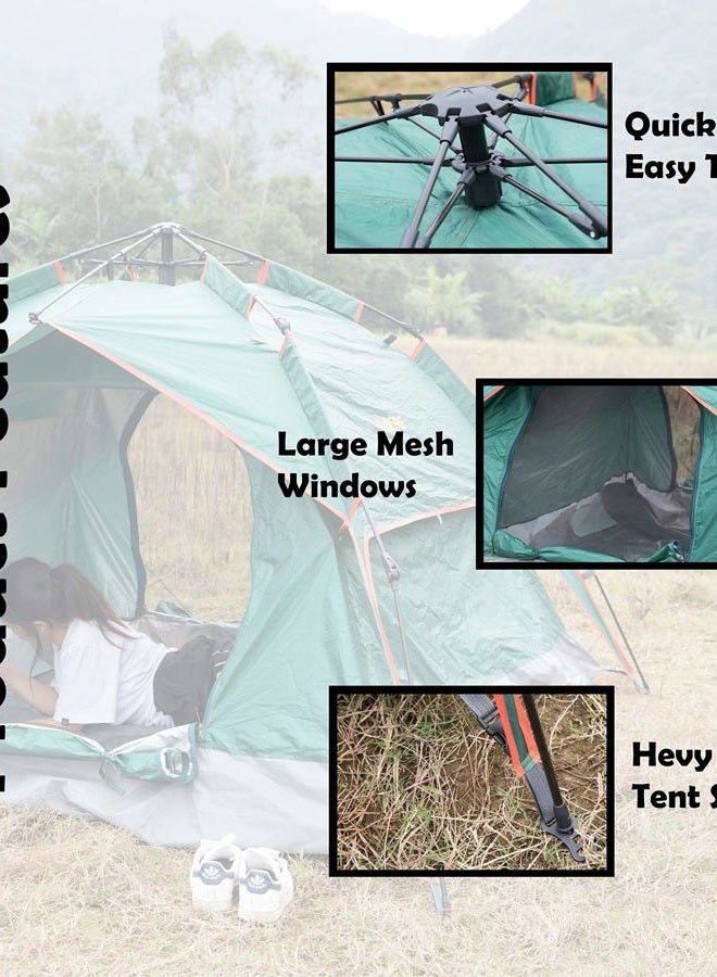 PLAYBERG Portable Travel Toilet with Pop Up Tent Sun Shelter for Camping and Hiking - Image 4