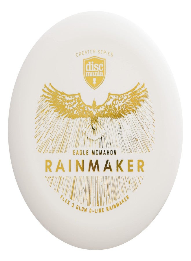 Discmania Eagle McMahon Rainmaker Glow D-Line Flex 3 Disc Golf Putter (Stamp Colors Will Vary) 173-176g - Image 2