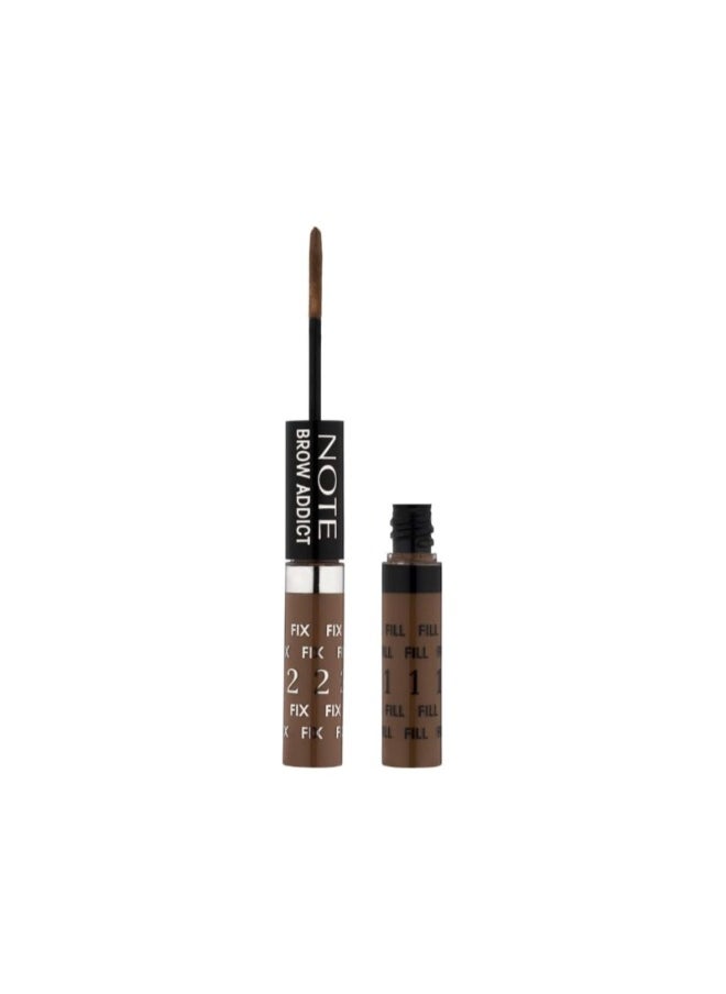 Note Note Brow Addict Tint & Shaping Gel Walnut Oil - No. 02 Light Brown  - Image 1